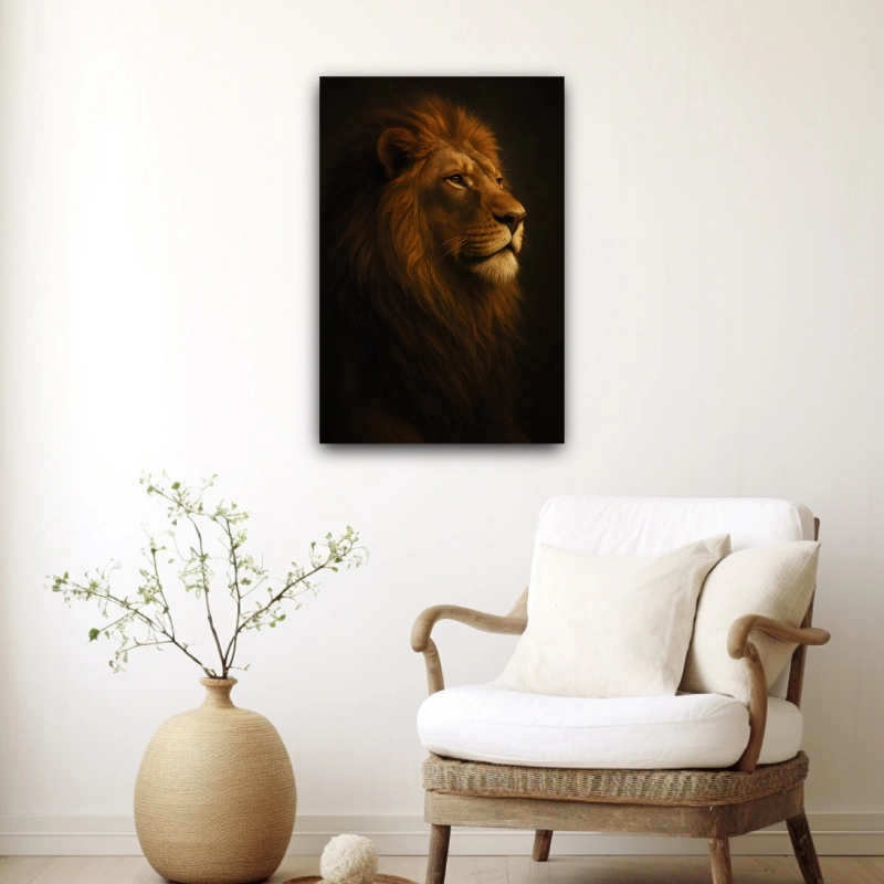 Majestic Lion Canvas Wall Art (2)
