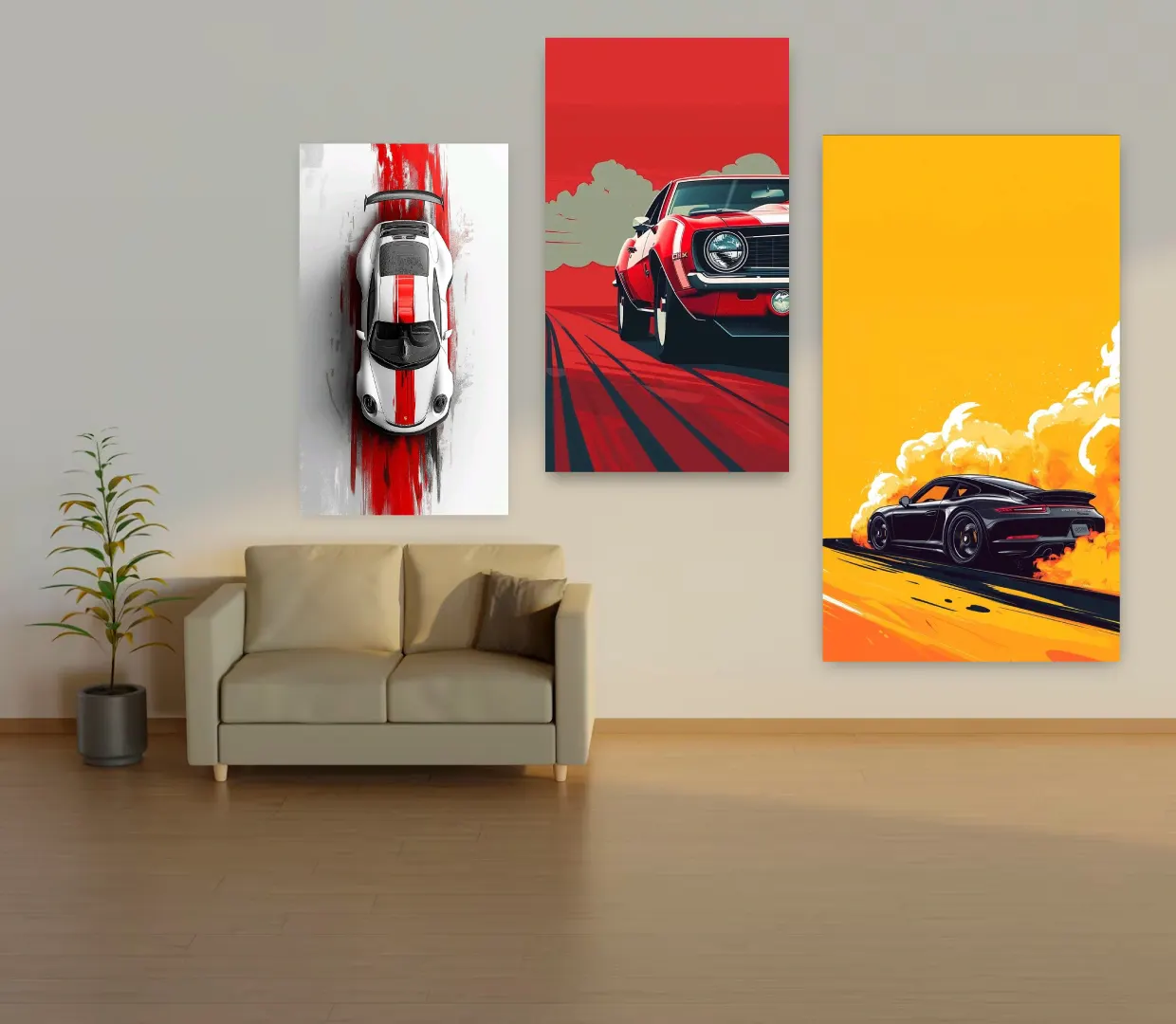 Vector Wall Arts Car Collections